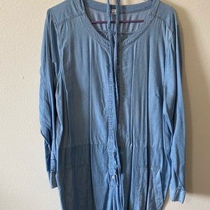 Denim-Colored Old Navy Jumpsuit